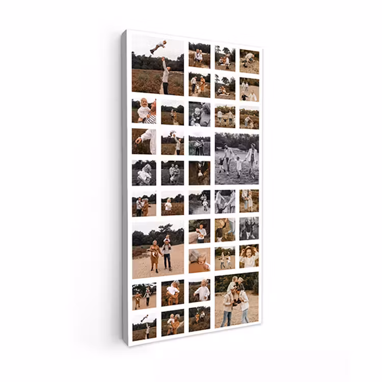 Canvas collage - Staand - 38 foto's — 1