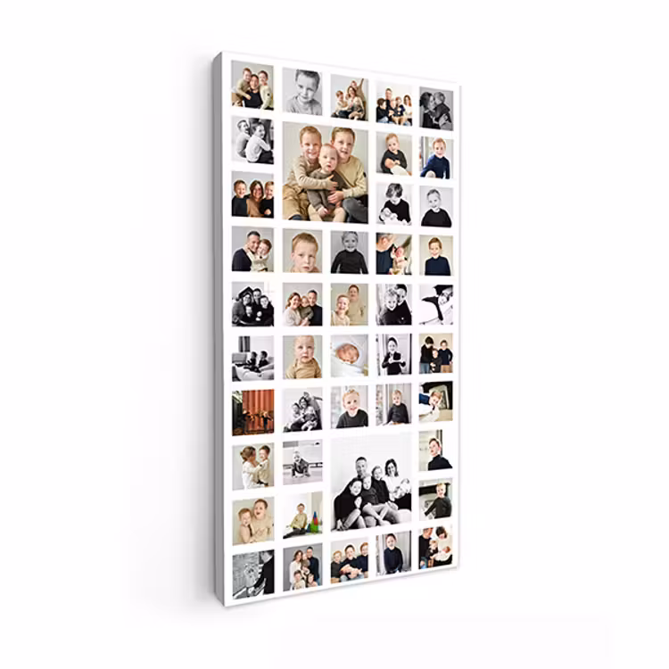 Canvas collage - Staand - 44 foto's — 1