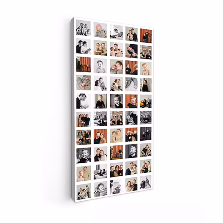 Canvas collage - Staand - 50 foto's — 1