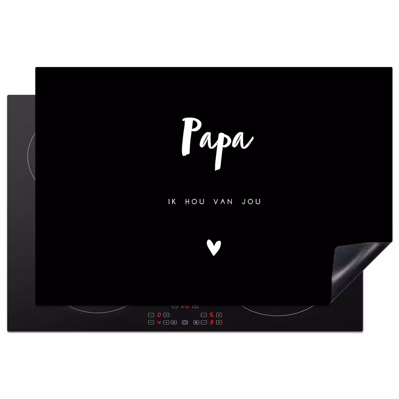 Inductie beschermer - Papa met tekst — 1