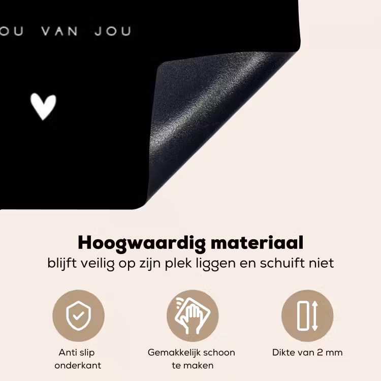2 in 1 Inductie beschermer - Mama met tekst — 3