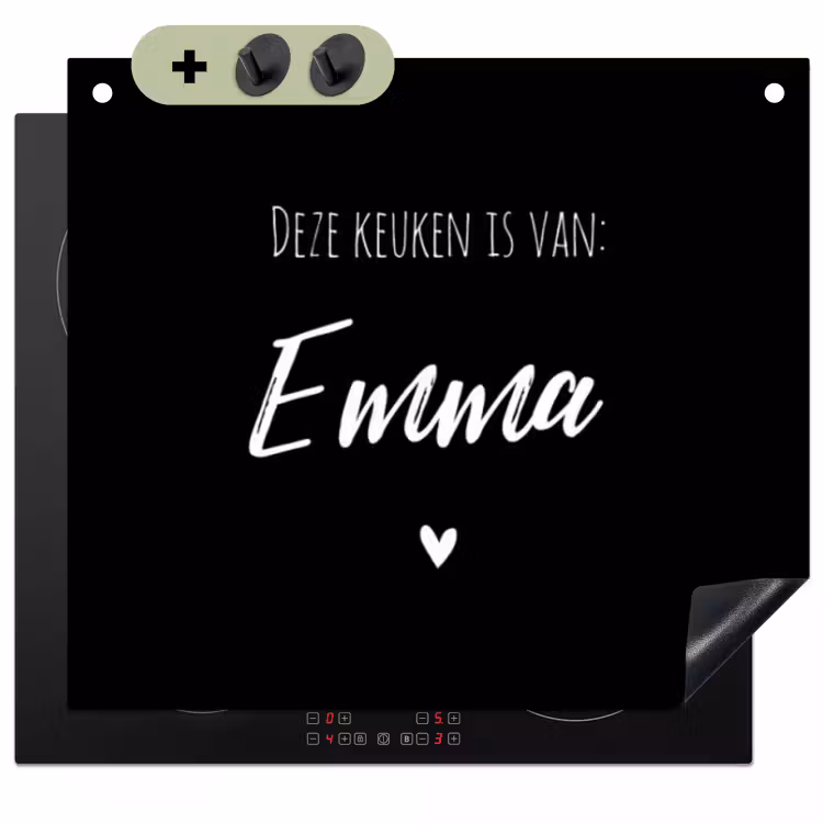 2 in 1 Inductie beschermer - Deze keuken is van: — 1