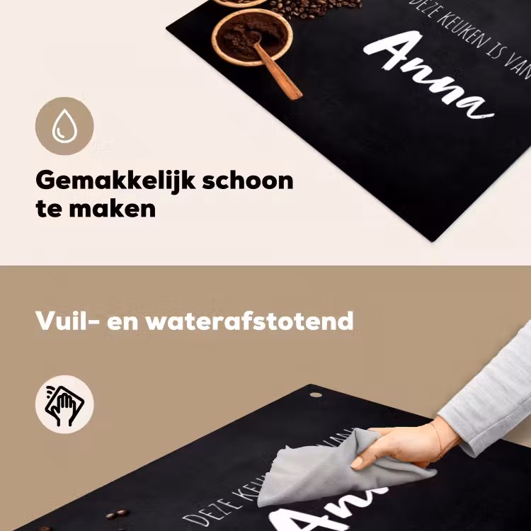 2 in 1 Inductie beschermer - Koffie — 5