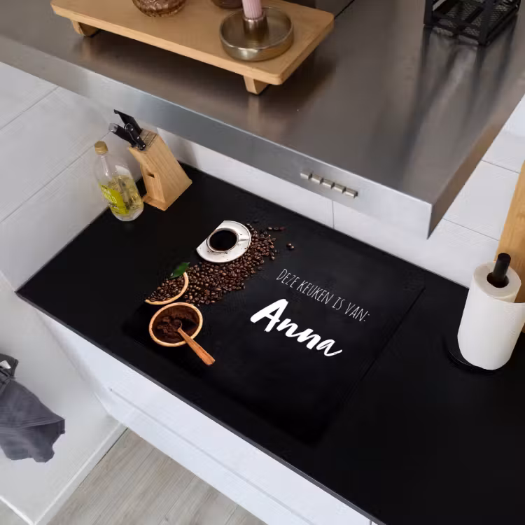 2 in 1 Inductie beschermer - Koffie — 6