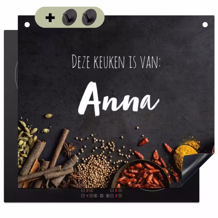 2 in 1 Inductie beschermer - Kruiden — 1