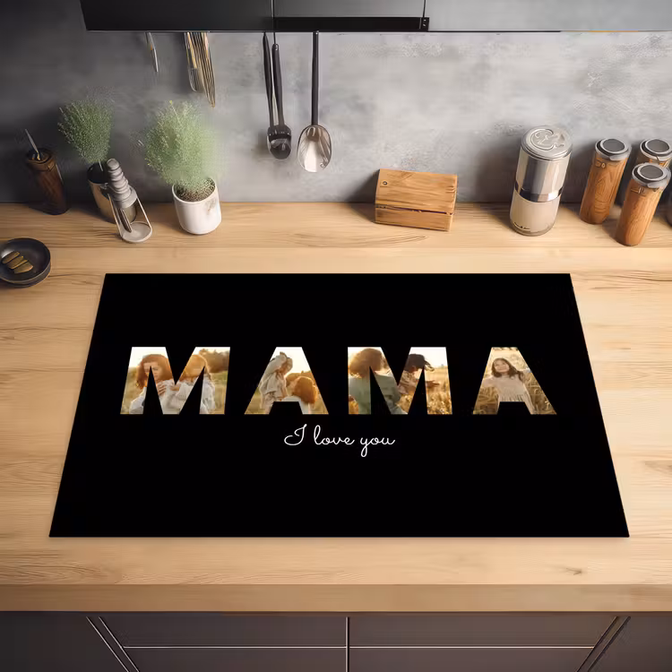 Inductie beschermer - Mama met foto's — 2
