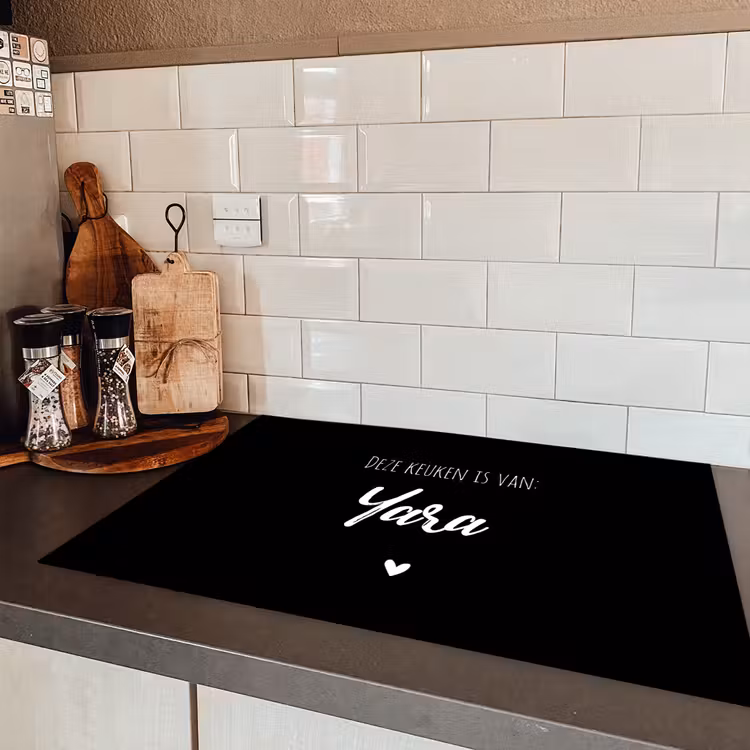 Inductie beschermer - Deze keuken is van: — 3