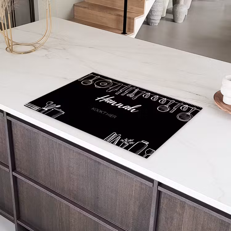 Inductie beschermer - Keuken zwart — 4