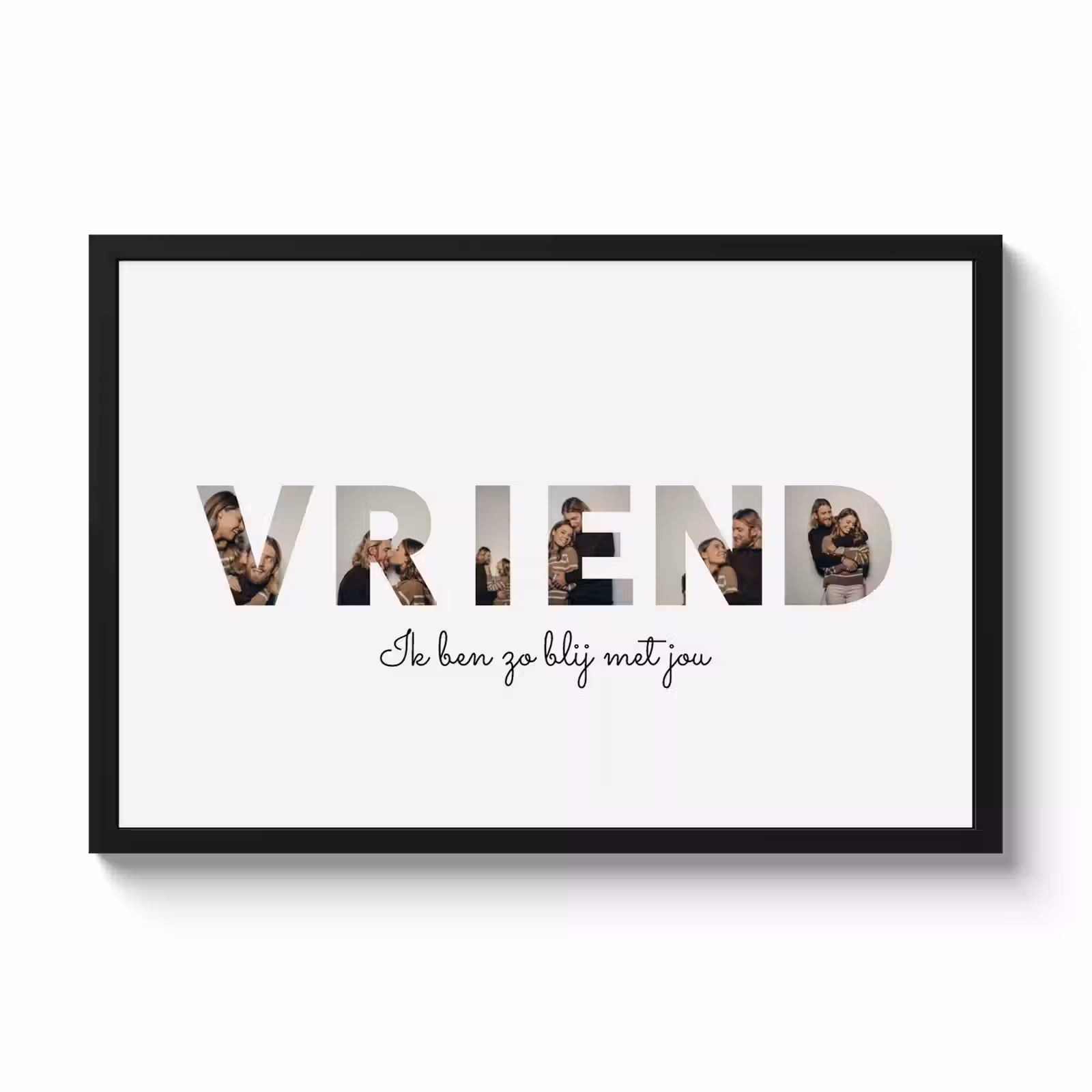 Poster met lijst – Vriend — 1