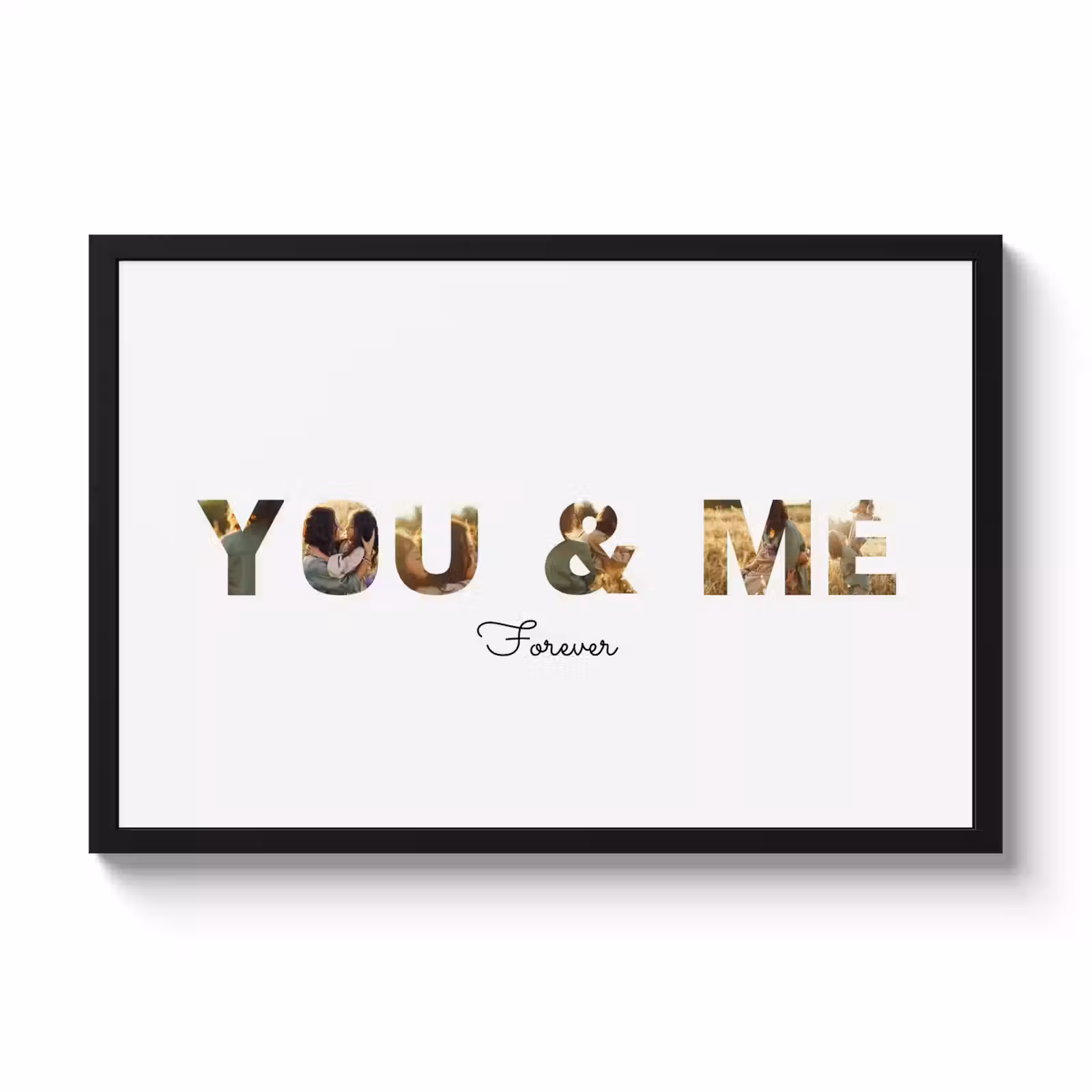 Poster met lijst – You & Me — 1