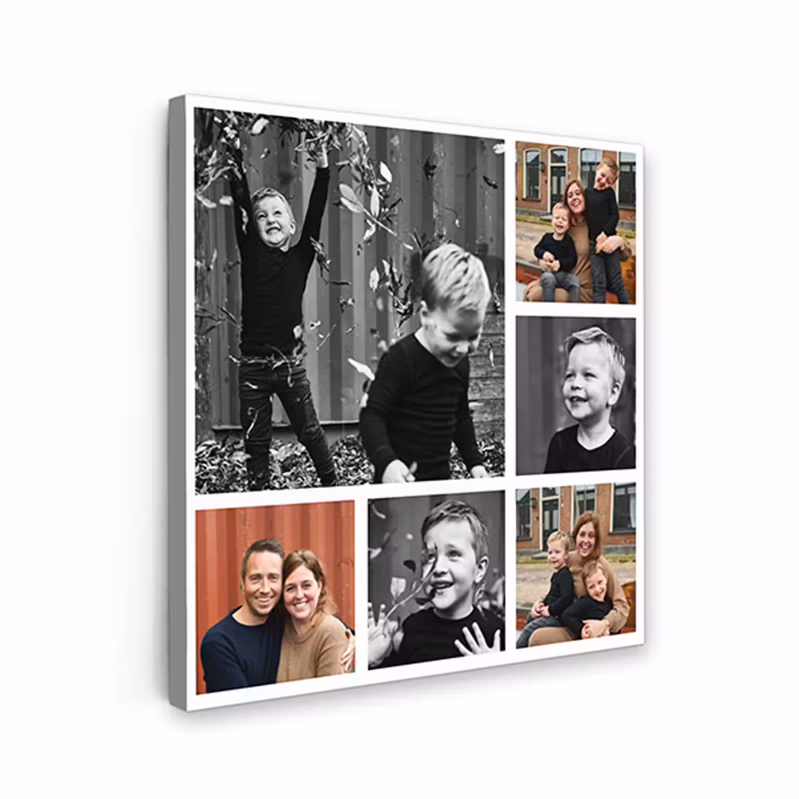 Canvas collage - Vierkant - 6 foto's — 1