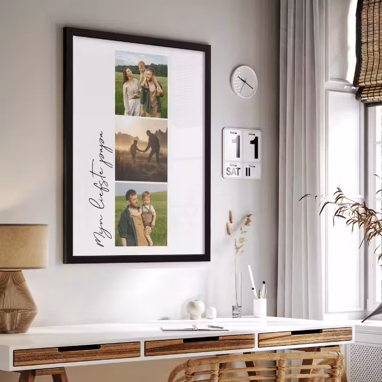 Poster met lijst - Collage verticaal — 4