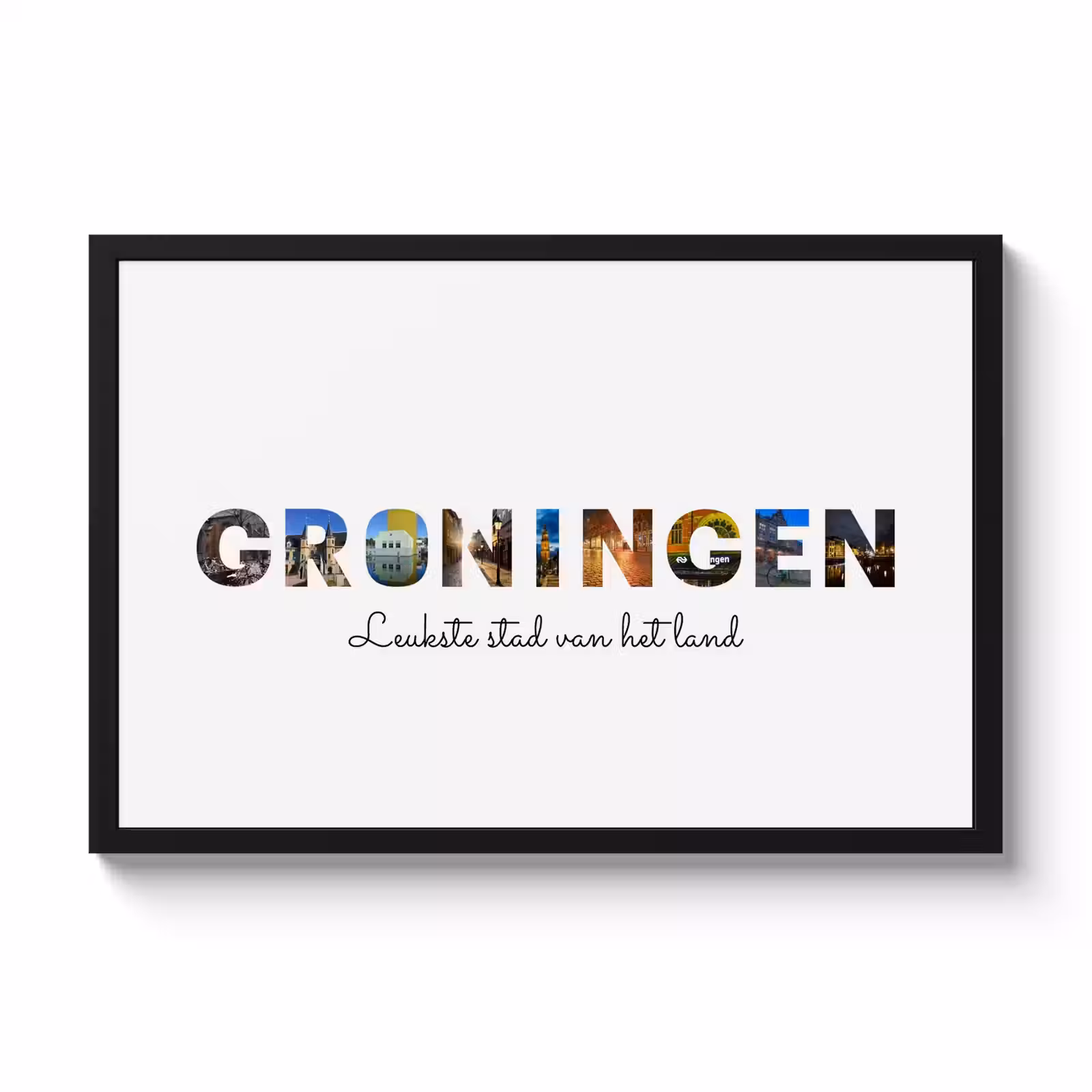 Poster met lijst - Plaatsnaam — 1