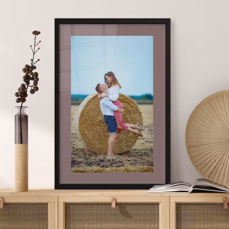 Poster met lijst - Gekleurde border — 3