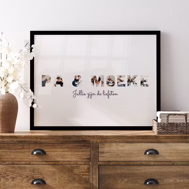 Poster met lijst - Pa & Moeke — 4