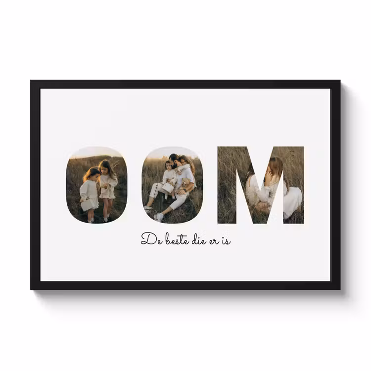 Poster met lijst - Oom — 1