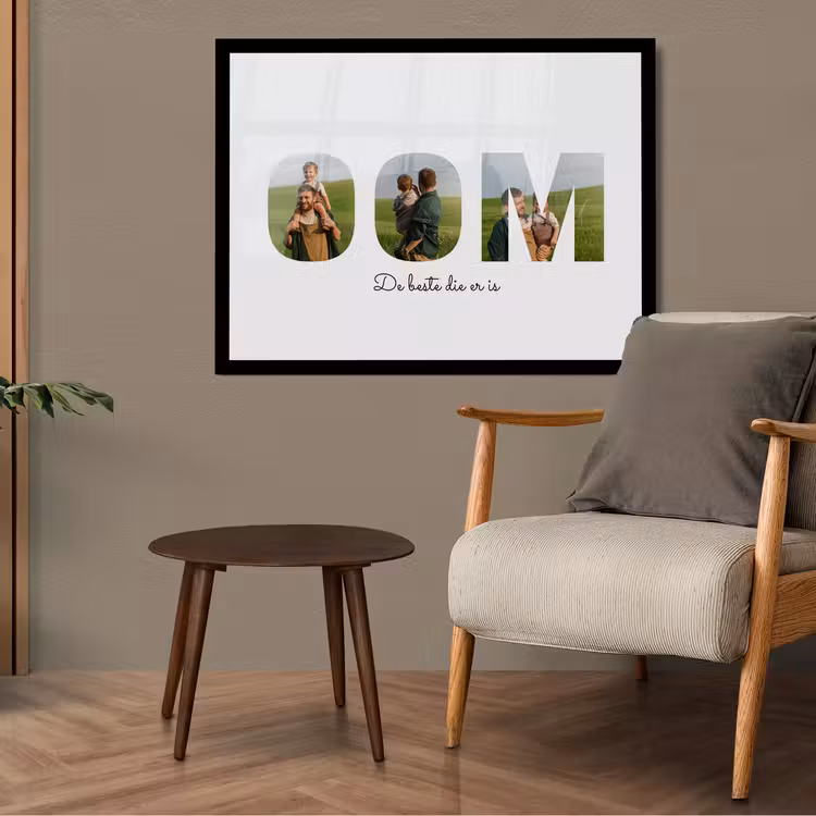 Poster met lijst - Oom — 4