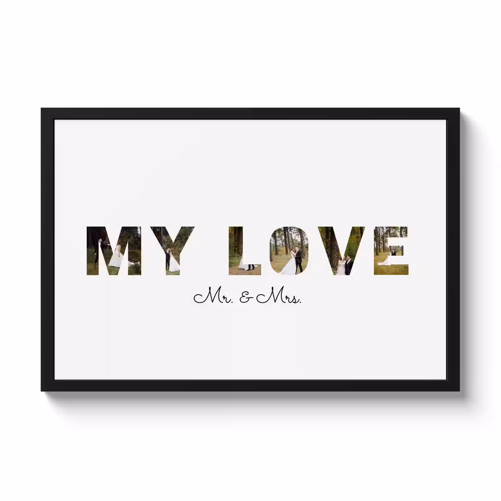 Poster met lijst - My Love — 1