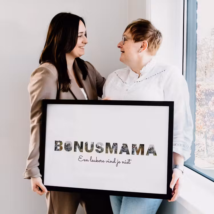 Poster met lijst - Bonusmama — 3