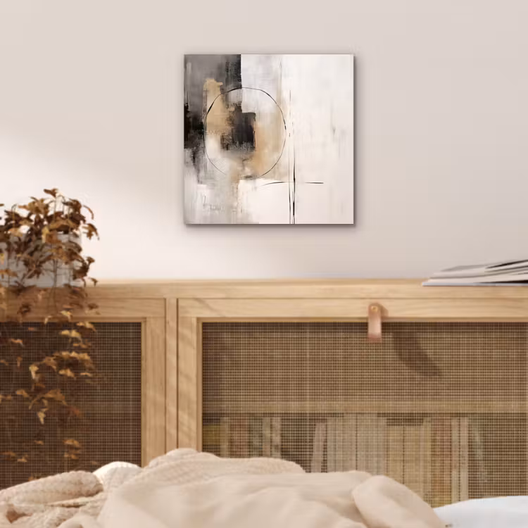 Aluminium schilderij - Kunst - Abstract - Grijs - Industrieel — 4
