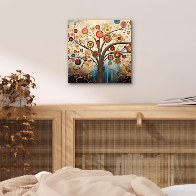 Aluminium schilderij - Boom - Tree of life - Kleur — 4
