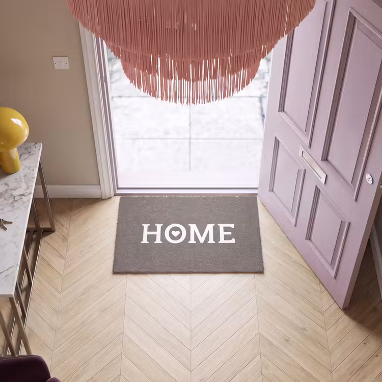 Deurmat - Home - Tekst - Taupe — 4