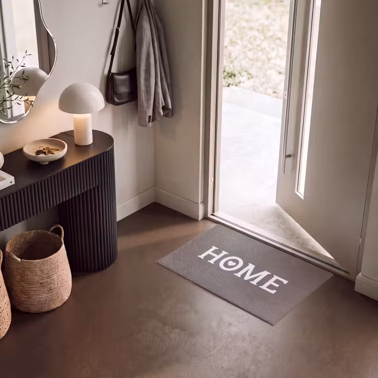 Deurmat - Home - Tekst - Taupe — 8