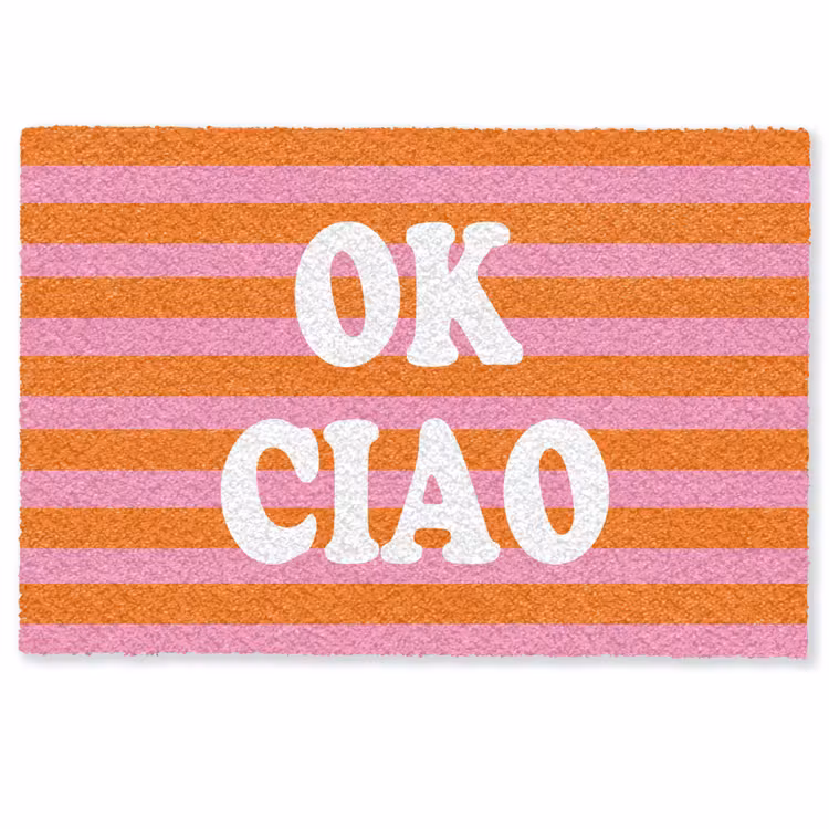 Deurmat - Ciao - Quote - Strepen — 1