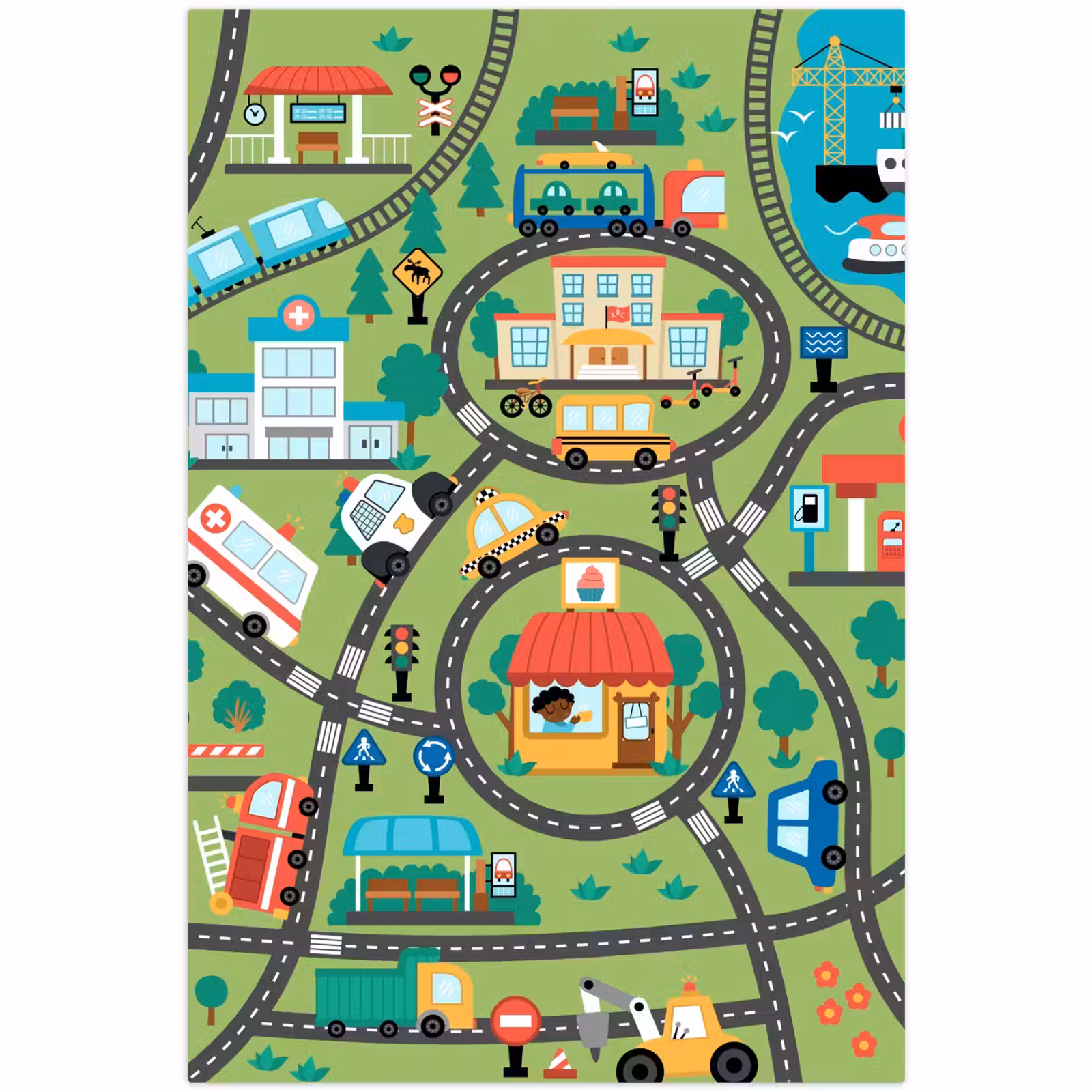 Speelkleed - Speelmat - Stad - Stedelijke ontdekkingen — 1