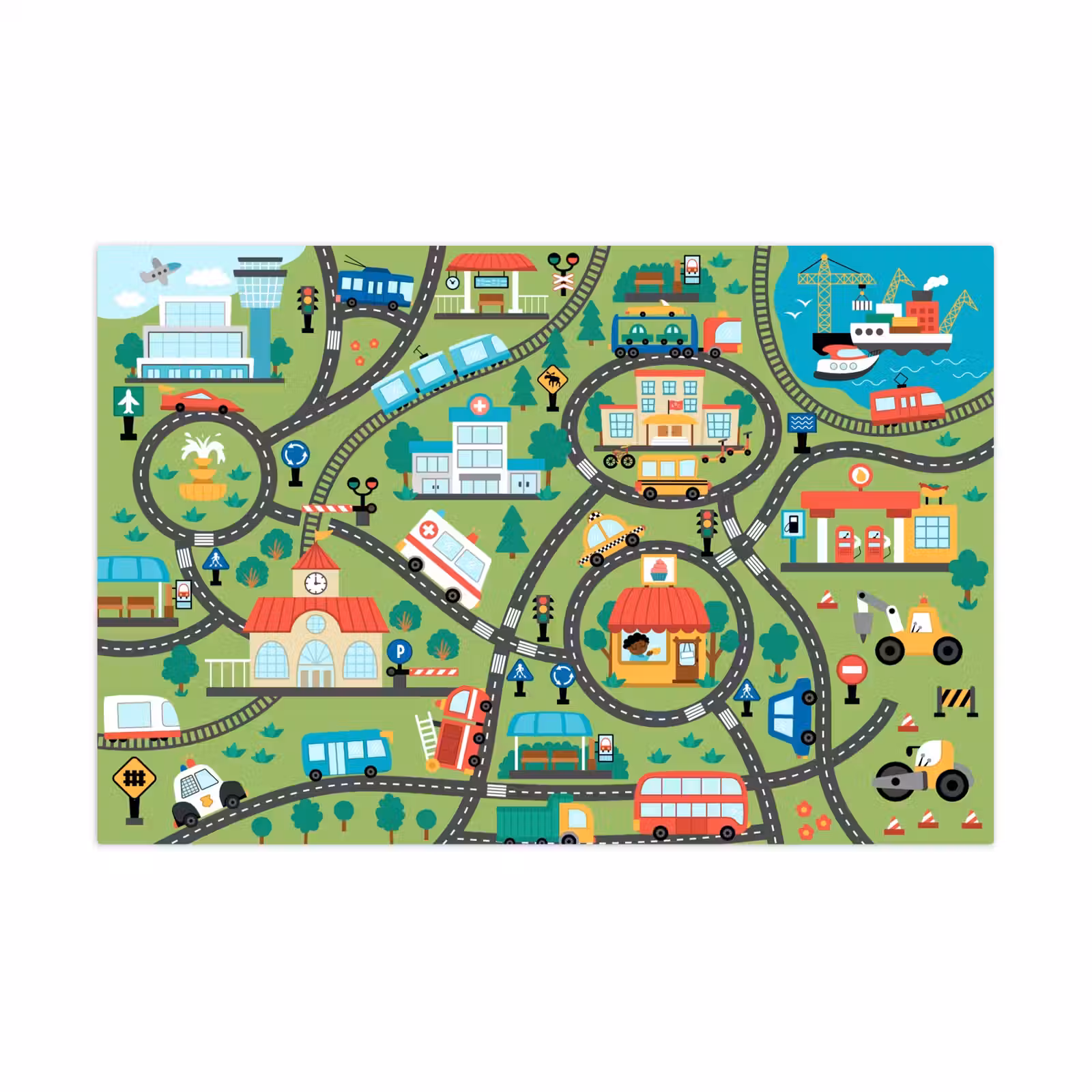 Speelkleed - Speelmat - Stad - Stedelijke speelplek — 1