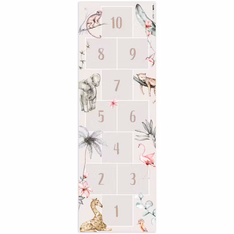 Speelkleed - Hinkelpad - Dieren - Safari - Waterverf - Kinderen — 1