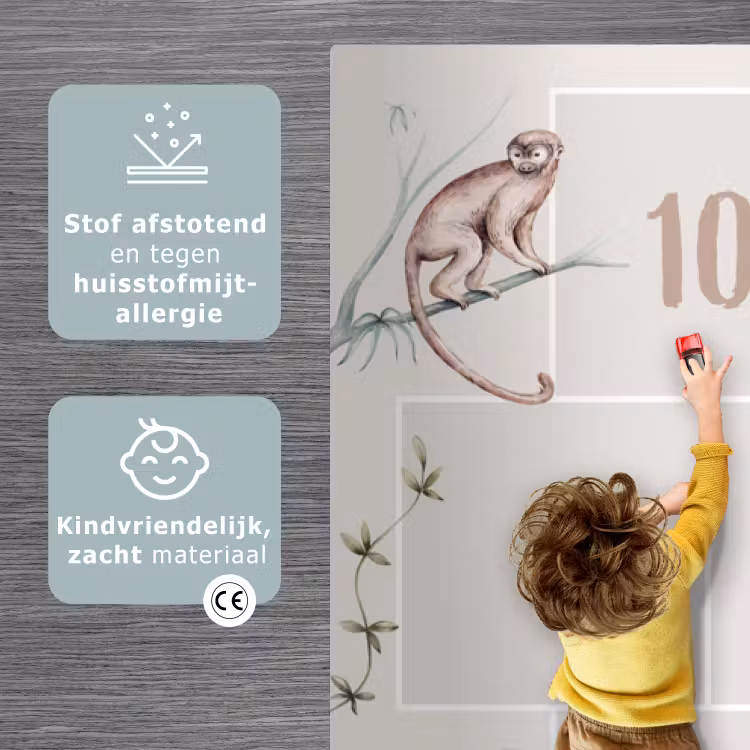 Speelkleed - Hinkelpad - Dieren - Safari - Waterverf - Kinderen — 3