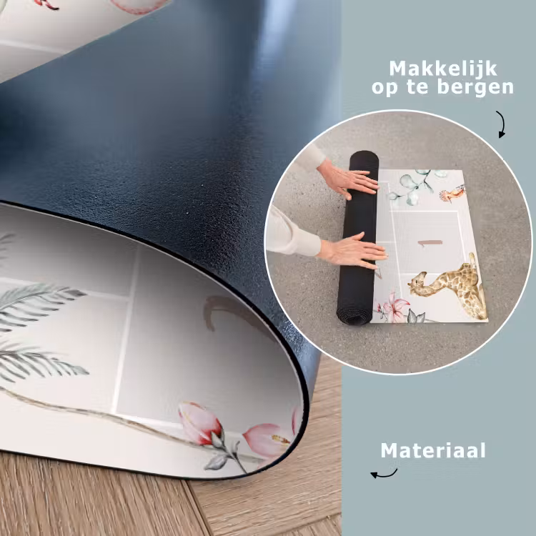 Speelkleed - Hinkelpad - Dieren - Safari - Waterverf - Kinderen — 6