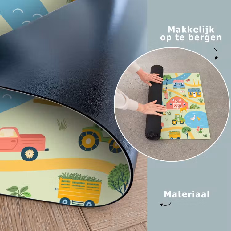 Speelkleed - Speelmat - Boerderij - Boerenhof - Speelweide — 6
