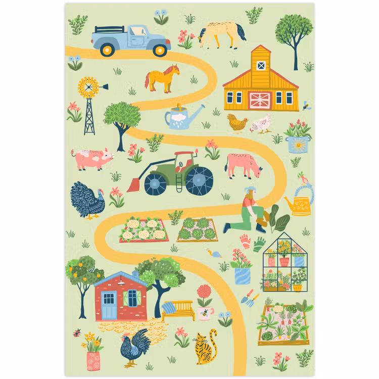 Speelkleed - Speelmat - Boerderij - Tuin speelparadijs — 1