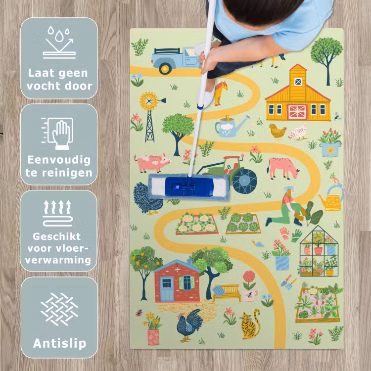 Speelkleed - Speelmat - Boerderij - Tuin speelparadijs — 4
