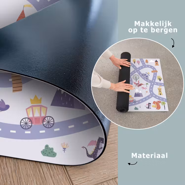Speelkleed - Speelmat - Kasteelrijk - Wolken — 6