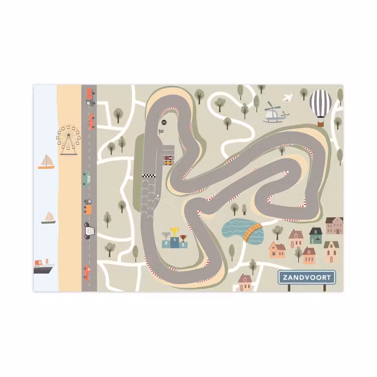Speelkleed - Speelmat - Zandvoort - Racen - Circuit — 1