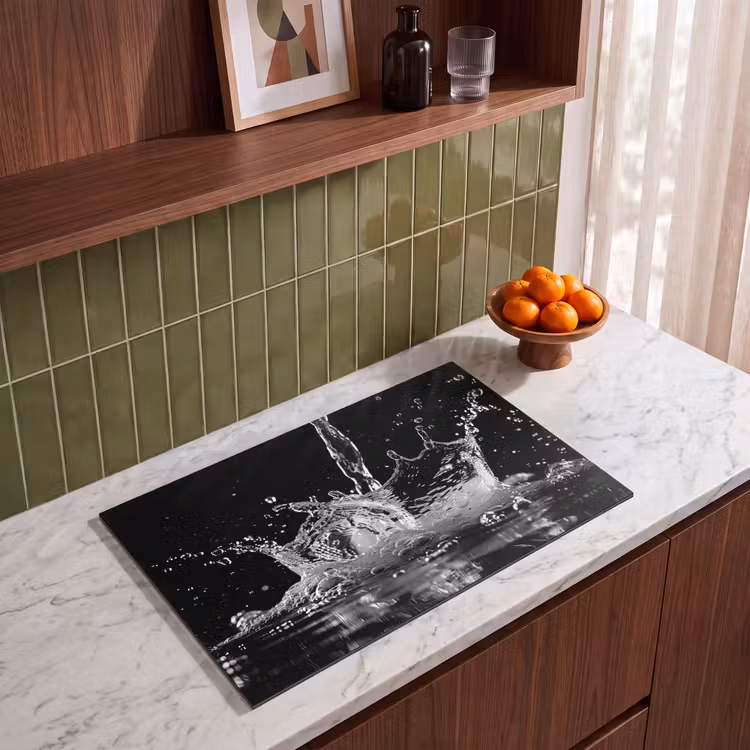 Inductie beschermer - Water - Splash - Zwart — 4