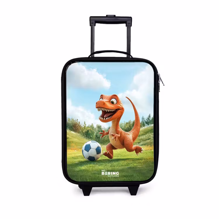 Kinderkoffers met naam - Voetbal - Dino - Sport — 1