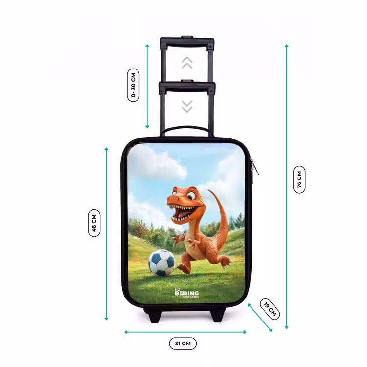 Kinderkoffers met naam - Voetbal - Dino - Sport — 7
