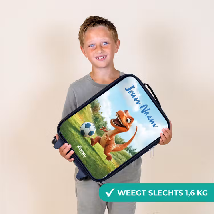 Kinderkoffers met naam - Voetbal - Dino - Sport — 3