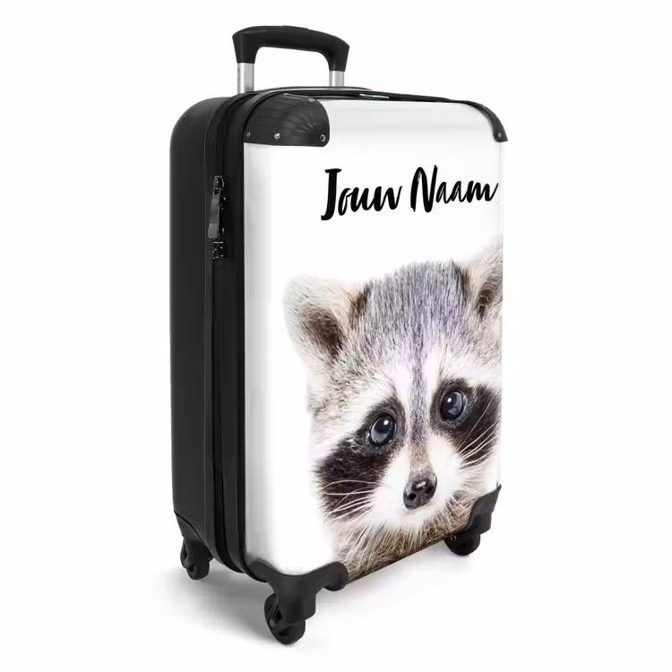 Koffer met naam - Rachid Racoon — 2