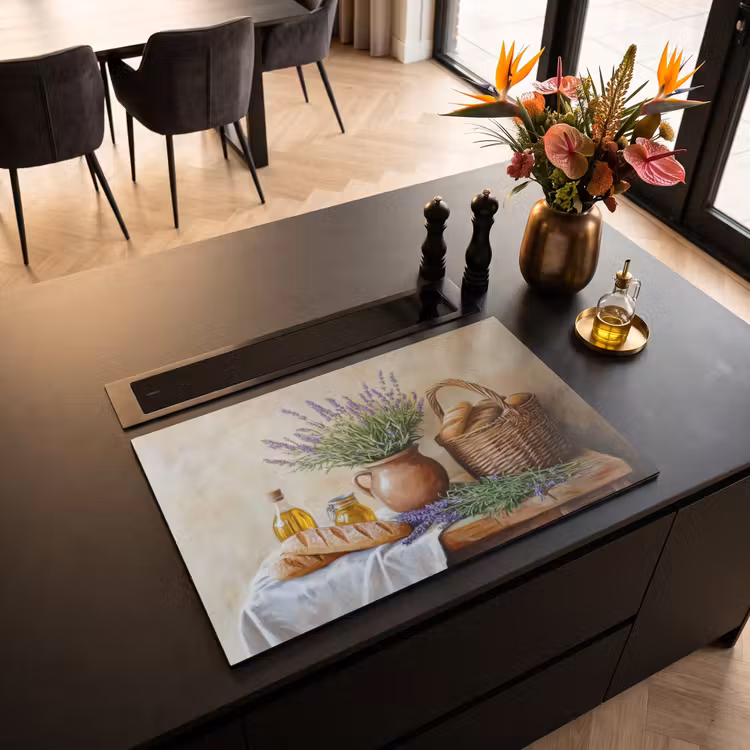Inductie beschermer - Lavendel - Brood - Stilleven — 3