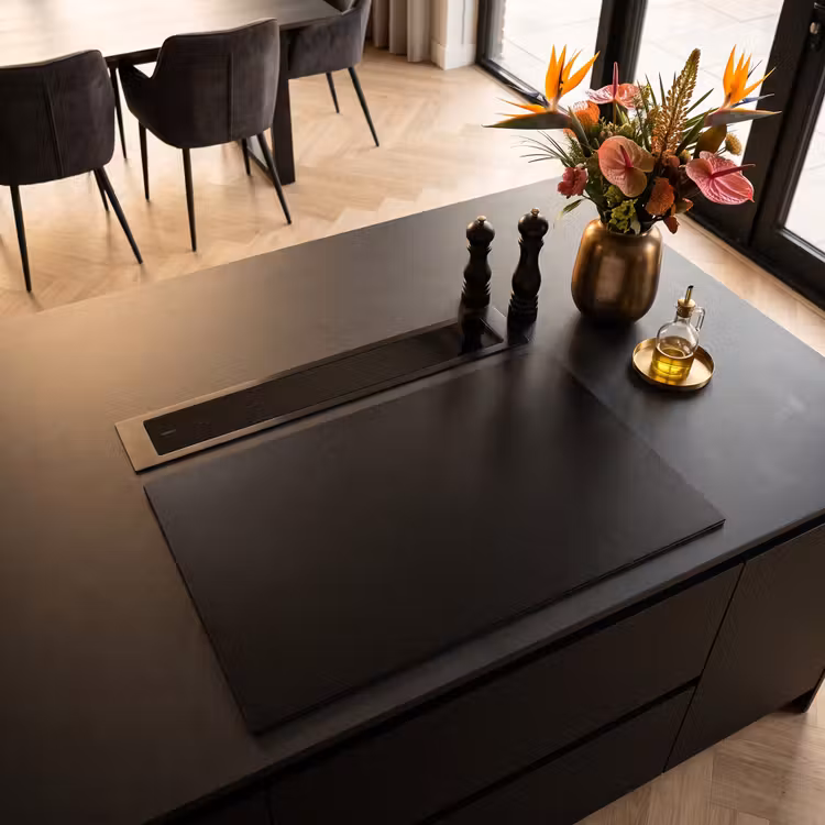Inductie beschermer - Effen Zwart — 3
