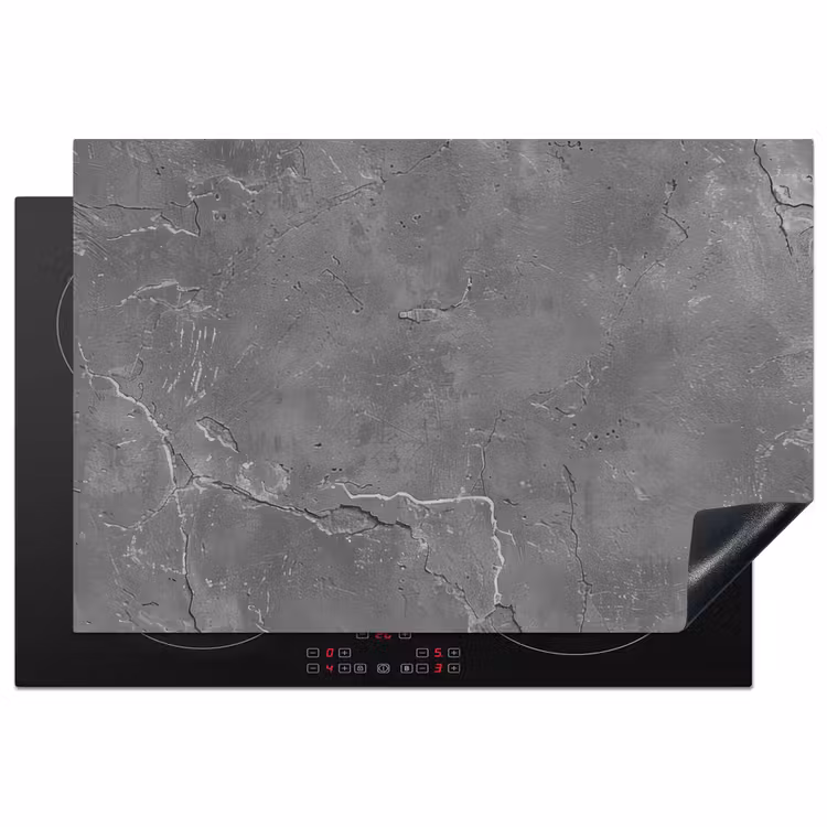 Inductie beschermer - Beton - Grijs - Abstract - Betonlook — 2