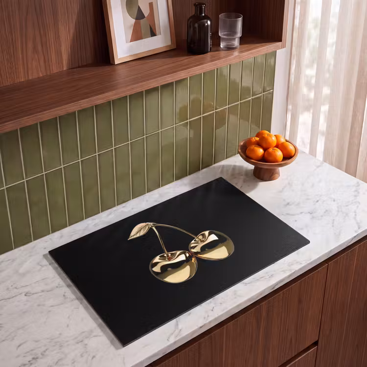 Inductie beschermer - Kersen - Zwart - Goud - Chrome — 4