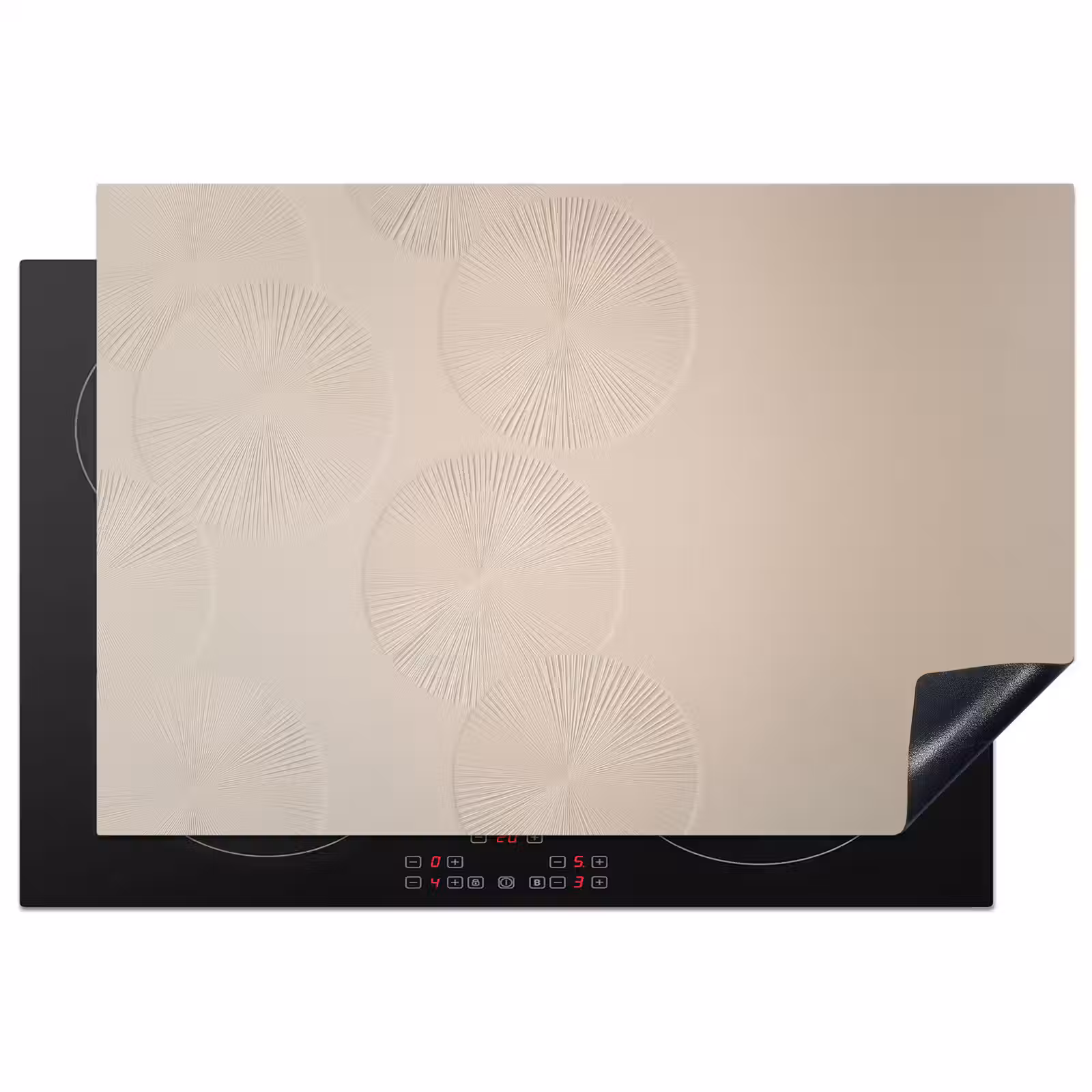 Inductie beschermer - Japandi - Beige - Modern — 1