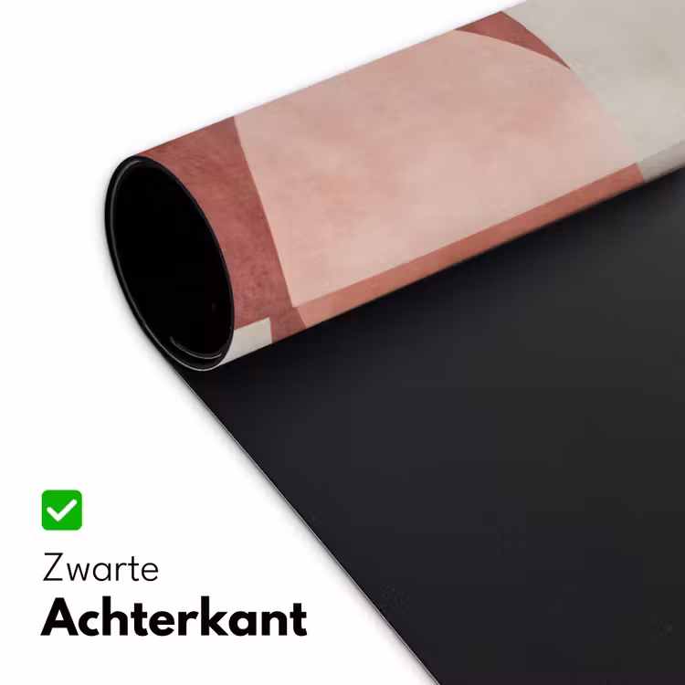 Bureau onderlegger - Figuren - Abstract - Roze — 4