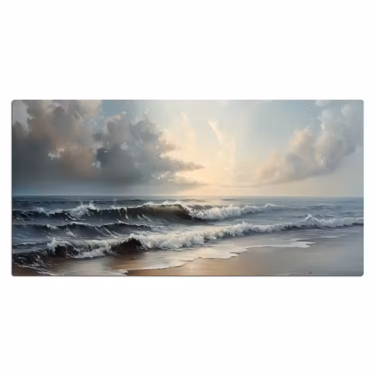 Bureau onderlegger - Strand - Zee - Zonsondergang — 1
